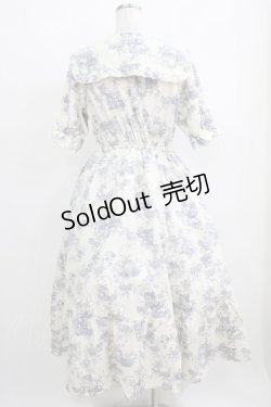 画像3: m petit by misako / トワルドジュイOPハンソデ L オフ/サックス H-25-05-21-017-LO-OP-NS-ZH
