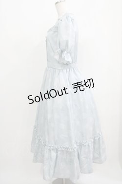 画像2: m petit by misako / MSKハナガラスクエアNOP L サックス H-25-05-21-019-LO-OP-NS-ZH