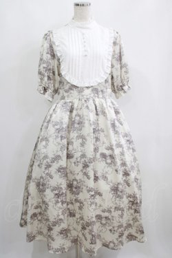 画像1: m petit by misako / トワルドジュイワンピース L オフ H-25-05-21-020-LO-OP-NS-ZH