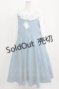 marcHenTica Laito / フレアワンピース ハイエルフ サックス H-25-05-21-021-LO-OP-NS-ZH