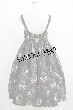 画像3: Enchantlic Enchantilly / 王女様のヴァイオリンジャンパースカート 大きいサイズ モスグリーン H-25-05-21-002-LO-OP-NS-ZH