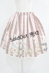 Enchantlic Enchantilly / 不思議の国のQueenCatスカート Free ピンク H-25-05-21-024-LO-SK-NS-ZH