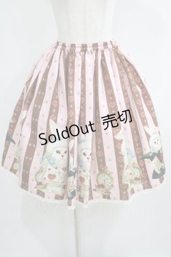 画像1: Enchantlic Enchantilly / 不思議の国のQueenCatスカート Free ピンク H-25-05-21-024-LO-SK-NS-ZH