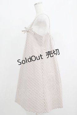画像2: Katie / SWEET ESCAPE ribbon one-piece  CHOCO H-25-05-22-003-LO-OP-KB-ZH