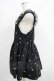 画像2: Candy Stripper / TINY FLOWER MINI ONE-PIECE  ブラック H-25-05-22-026-PU-OP-KB-ZH (2)