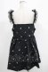 画像3: Candy Stripper / TINY FLOWER MINI ONE-PIECE  ブラック H-25-05-22-026-PU-OP-KB-ZH (3)