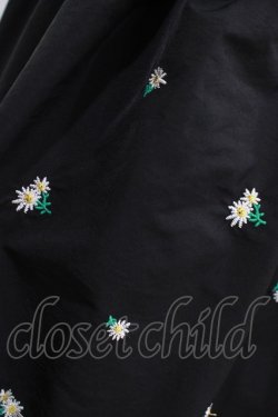 画像4: Candy Stripper / TINY FLOWER MINI ONE-PIECE  ブラック H-25-05-22-026-PU-OP-KB-ZH