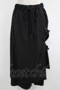 MiDiom / Belted Covered Pants  ブラック H-25-05-22-031-PU-PA-KB-ZH