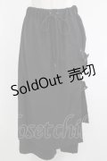 MiDiom / Belted Covered Pants  ブラック H-25-05-22-031-PU-PA-KB-ZH