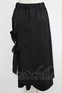 画像3: MiDiom / Belted Covered Pants  ブラック H-25-05-22-031-PU-PA-KB-ZH