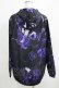画像3: NieR Clothing / 総柄ZIPブルゾンパーカー  黒×紫 H-25-05-22-038-PU-TO-KB-ZH (3)