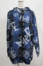 画像1: 【SALE】NieR CLOTHING / ブルゾンパーカー  青 H-25-05-22-039-PU-TO-KB-ZT326 (1)