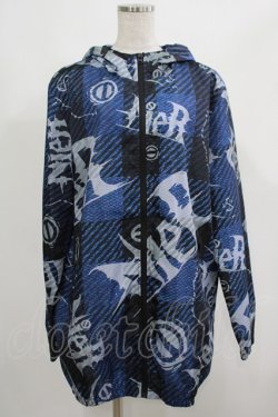画像1: NieR Clothing / ブルゾンパーカー  青 H-25-05-22-039-PU-TO-KB-ZH