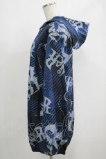 画像2: 【SALE】NieR CLOTHING / ブルゾンパーカー  青 H-25-05-22-039-PU-TO-KB-ZT326 (2)