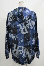 画像3: 【SALE】NieR CLOTHING / ブルゾンパーカー  青 H-25-05-22-039-PU-TO-KB-ZT326 (3)