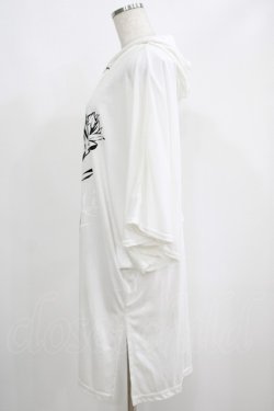画像2: MiDiom / Regret Print Flare Parka  白 H-25-05-22-042-PU-TO-KB-ZH