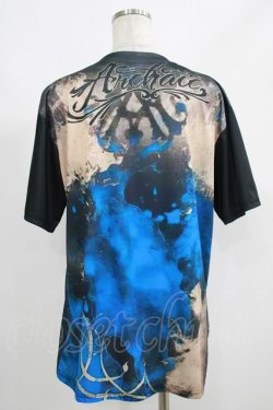 画像3: anonenone / プリントTシャツ XL ブルー H-25-05-22-043-PU-TO-KB-ZH