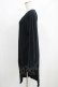 画像2: MiDiom / One Side Long Cut&Sewn  ブラック H-25-05-22-044-PU-TO-KB-ZH (2)