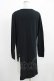 画像3: MiDiom / One Side Long Cut&Sewn  ブラック H-25-05-22-044-PU-TO-KB-ZH (3)