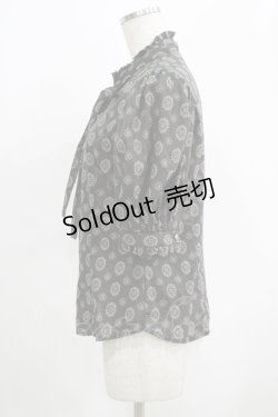 画像2: Sheglit / "Luminous"パフブラウス  ブラック H-25-05-22-045-EL-BL-KB-ZH