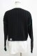 画像3: NieR Clothing / 切替シャツニット  シエル配色ブラック H-25-05-22-046-PU-TO-KB-ZH (3)