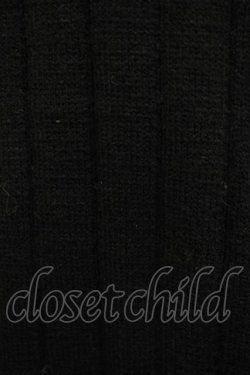 画像4: NieR Clothing / 切替シャツニット  シエル配色ブラック H-25-05-22-046-PU-TO-KB-ZH