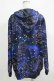 画像3: NieR Clothing / 総柄ZIPパーカー  青 H-25-05-22-047-PU-TO-KB-ZH (3)