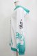画像2: CYBER Cherry / 猫耳変則HOODIE  EMERALDxWHITE H-25-05-22-048-PU-TO-KB-ZH (2)