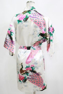 画像3: anonenone / 和柄羽織  白 H-25-05-22-051-PU-TO-KB-ZH