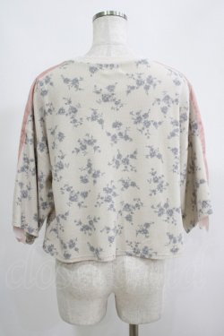 画像3: merry jenny / flowerワッフルtops  ピンクベージュ H-25-05-22-052-LO-TO-KB-ZH