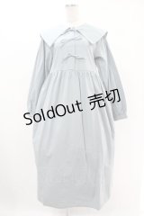 merry jenny / リボンリボンリボンワンピース  ブルー H-25-05-22-1029-LO-OP-KB-ZH