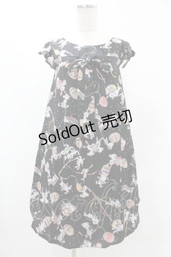 画像1: MILK / イースターバニーワンピース  ブラック H-25-05-22-1035-ML-OP-KB-ZH