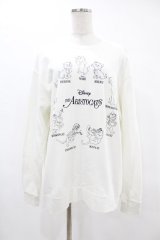 merry jenny / THE ARISTOCATSスウェット  オフホワイト H-25-05-22-1044-LO-TO-KB-ZH