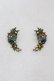 画像1: Michal Negrin / フラワーイヤリング  ゴールド H-25-05-22-1007-LO-AC-KB-ZH (1)