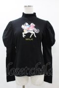MILK / Kiki＆Lala Horse Riding パフTops  ブラック H-25-05-22-1056-ML-TO-KB-ZH