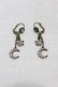 画像1: Michal Negrin / ムーンフラワーピアス  ゴールド H-25-05-22-1008-LO-AC-KB-ZH (1)