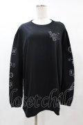 Candy Stripper / コジコジの名？台詞 L/S TEE  ブラック H-25-05-22-1060-PU-TO-KB-ZH