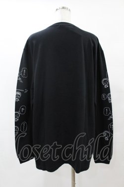画像2: Candy Stripper / コジコジの名？台詞 L/S TEE  ブラック H-25-05-22-1060-PU-TO-KB-ZH