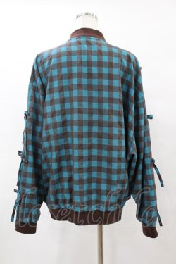 画像2: Candy Stripper / FLIRTY RIBBON BLOUSON  ブルーチェック H-25-05-22-1061-PU-JA-KB-ZH