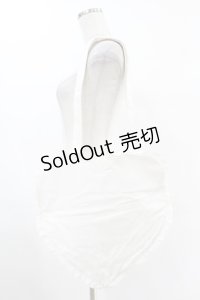 merry jenny / ハートフリルトート  オフホワイト H-25-05-22-1009-LO-BG-KB-ZH