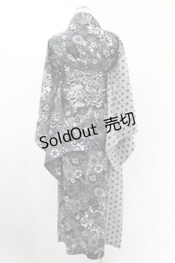 画像2: Qutie Frash / 2024 浴衣3点セット  ブラック H-25-05-22-1011-QU-OP-KB-ZH