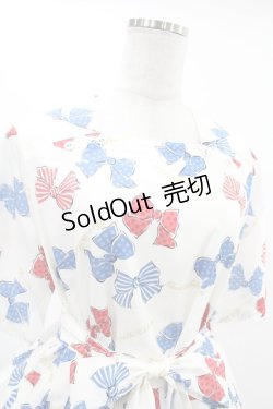 画像4: Jane Marple / Anniversary ribbonsマリンカラードレス M オフ H-25-05-22-1014-JM-OP-KB-ZH