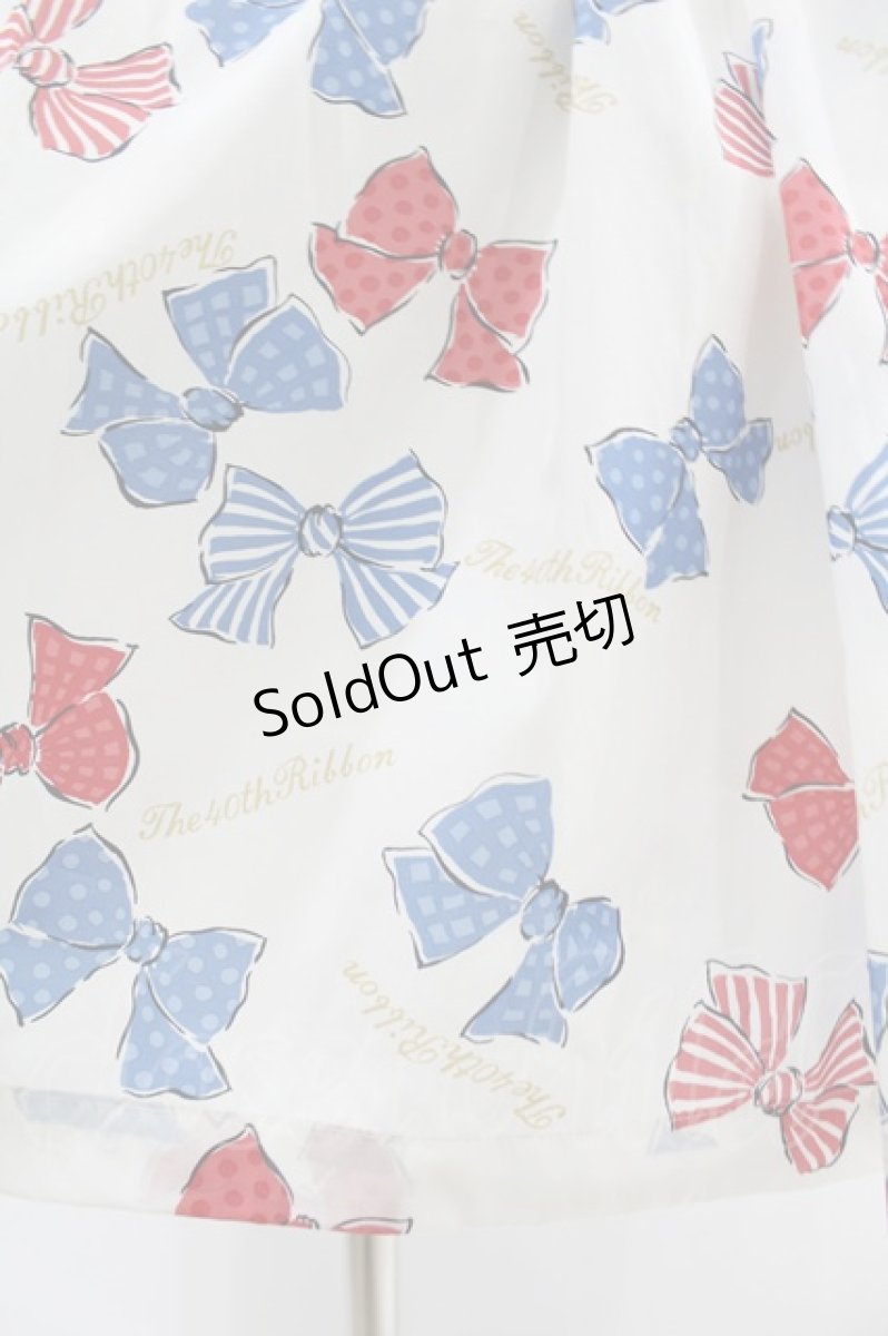 画像5: Jane Marple / Anniversary ribbonsマリンカラードレス M オフ H-25-05-22-1014-JM-OP-KB-ZH (5)