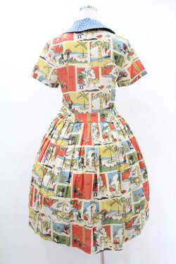 画像2: Jane Marple / Little Cat Samboワンピース  アイボリー H-25-05-22-1015-JM-OP-KB-ZH
