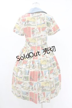 画像2: Jane Marple / Little Cat Samboワンピース  アイボリー H-25-05-22-1015-JM-OP-KB-ZH