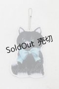 Candy Stripper /ACK CAT ACRYLIC KEY CHAIN   H-25-05-22-1003-PU-ZA-KB-ZH