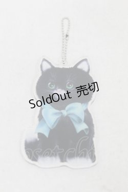 画像1: Candy Stripper /ACK CAT ACRYLIC KEY CHAIN   H-25-05-22-1003-PU-ZA-KB-ZH