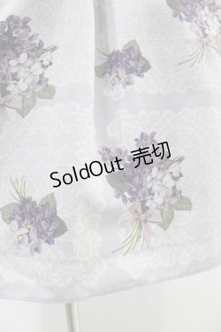 画像5: Melody BasKet / Violet laceスクエアカラーワンピース L バイオレット H-25-05-22-1017-LO-OP-KB-ZH