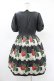 画像2: Leur Getter / Antique Lace Strawberry袖付きワンピース M ブラック H-25-05-22-1020-LU-OP-KB-ZH (2)
