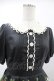 画像4: Leur Getter / Antique Lace Strawberry袖付きワンピース M ブラック H-25-05-22-1020-LU-OP-KB-ZH (4)